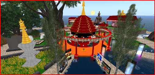 Visita virtuale del Tempio buddista in Sl
