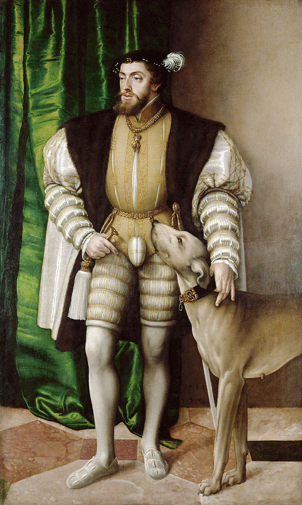 NEL 1521 L'IMPERATORE CARLO V