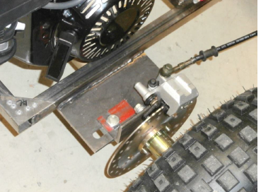 caliber of disk brake