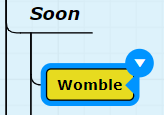 Drop the task to attach it to the heading: