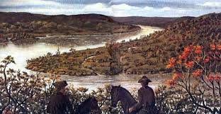 A competition to control the Ohio
River Valley started between the
British and the French, because
it would allow them to Ohi