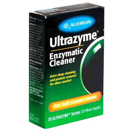 Ultrazyme Enzymatic Cleaner (AMO)
 - used with Oxysept system