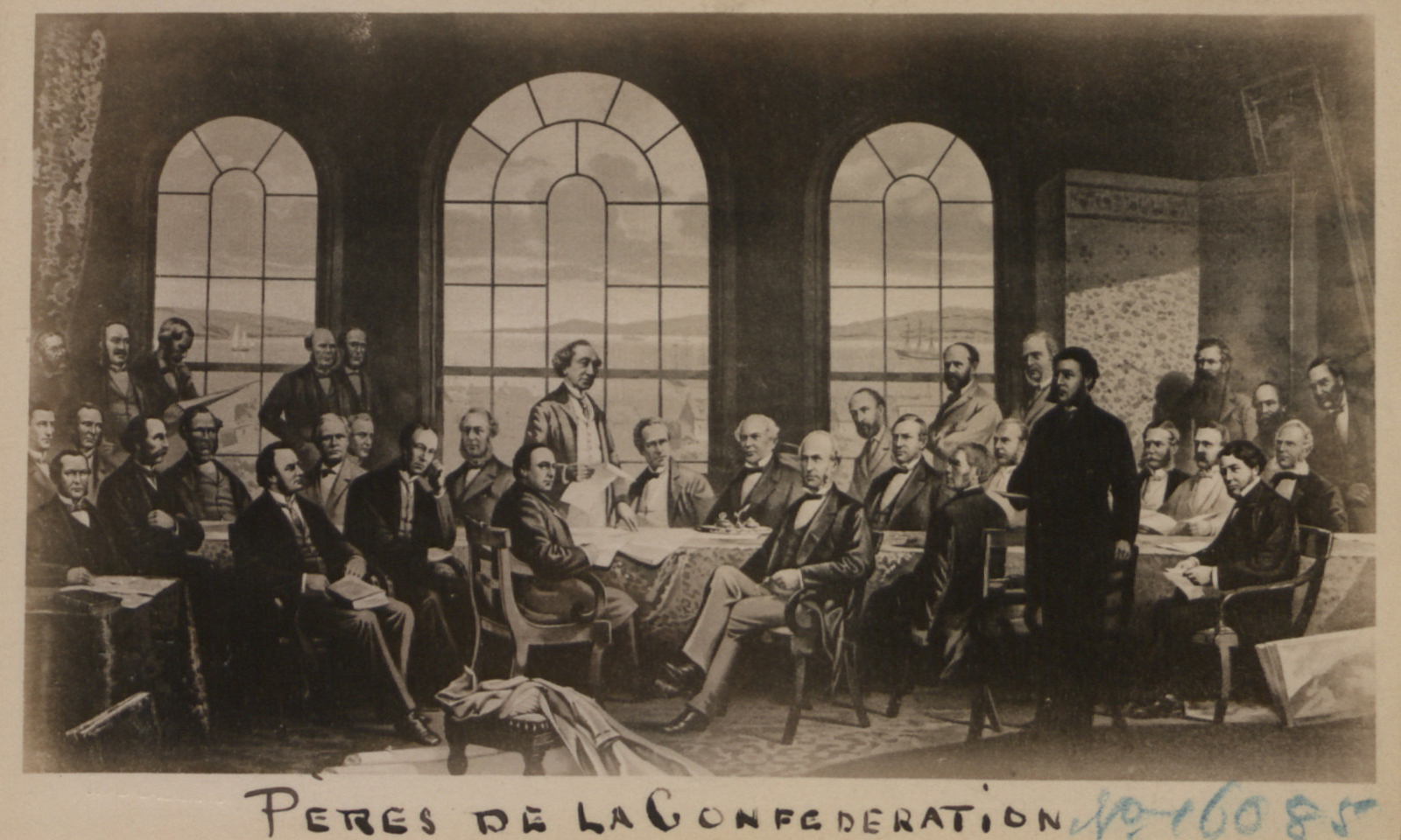 The Quebec conference is Where Many of the same delegates and who met in Charlottetown And was the Fathers of confederation.