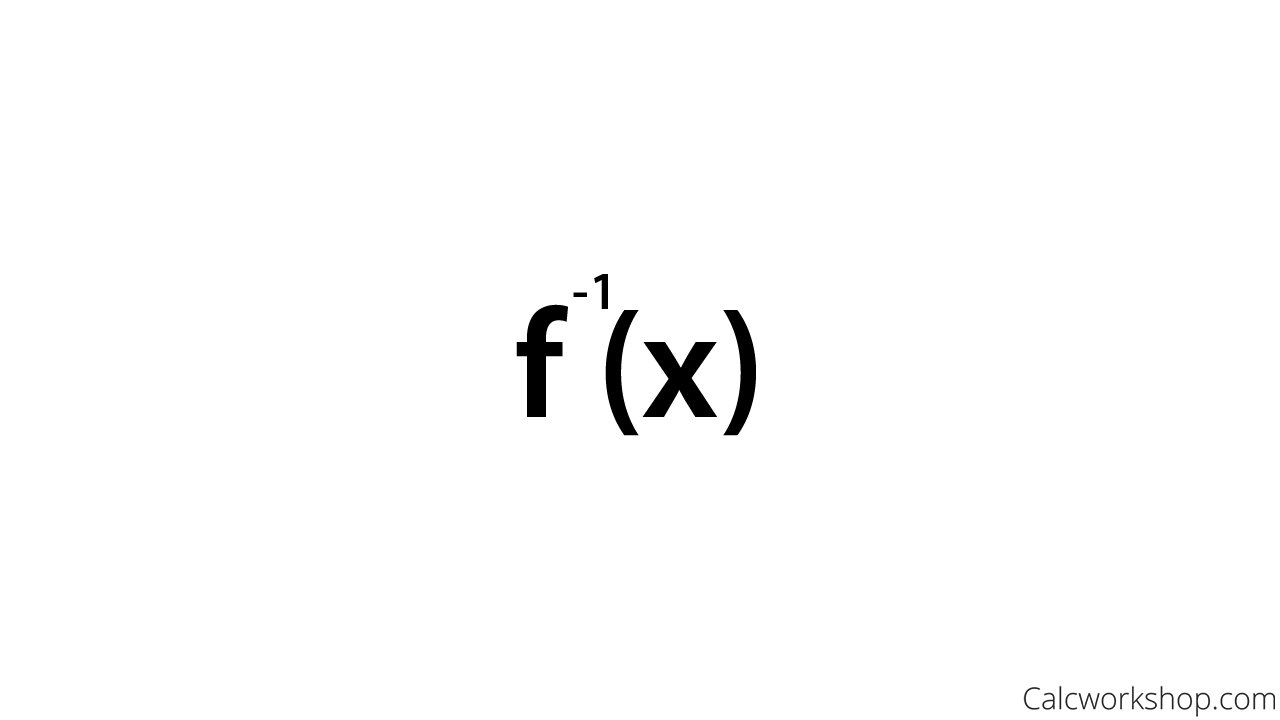 Inverse Function is when
two functions are
the reverse of each other
or the opposite of one 
another.