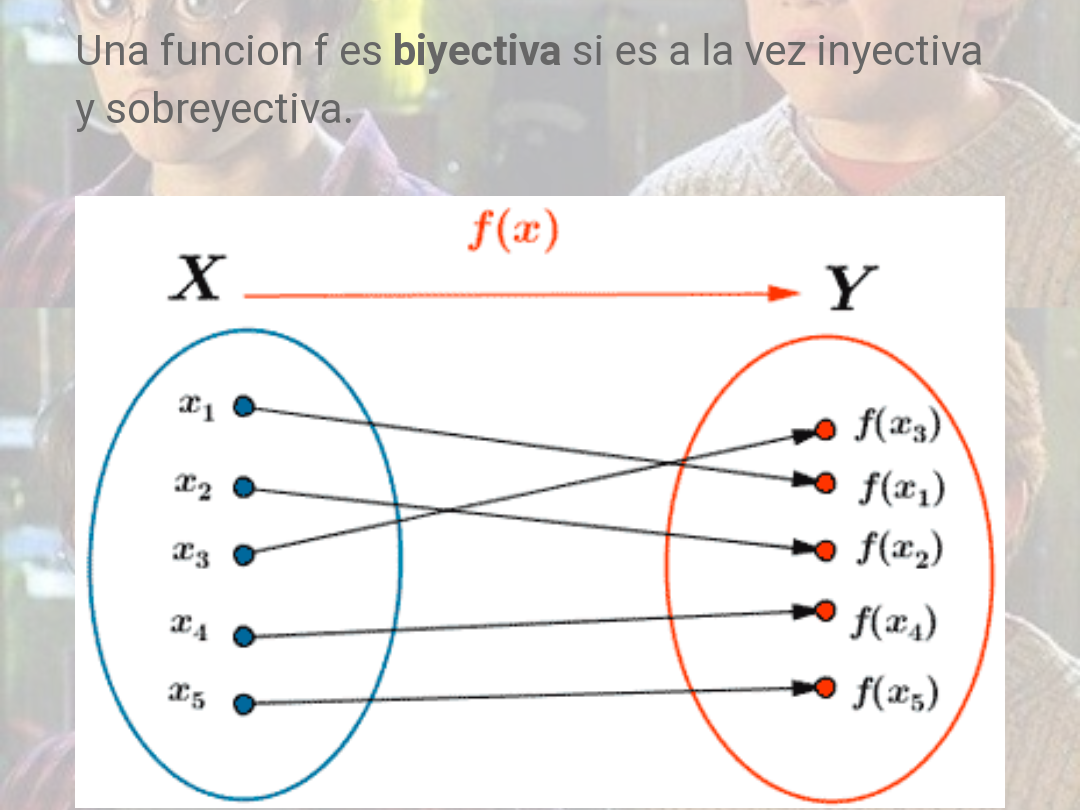 Función biyectiva