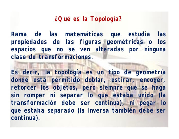 Topología