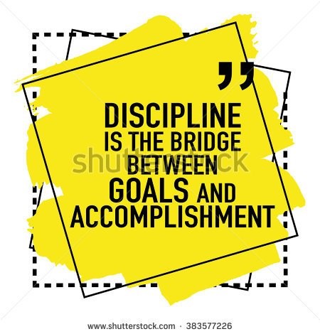 Discipline