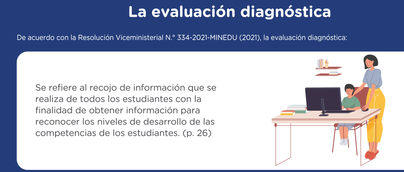 Planificación de la Evaluación Diagnóstico