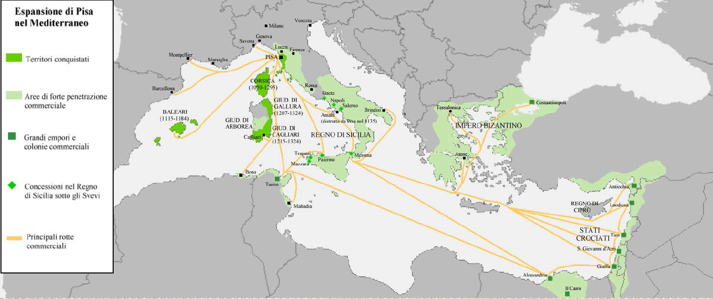 Occupò la Sardegna e la Corsica