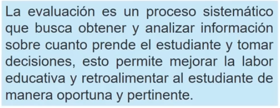 Evaluacion