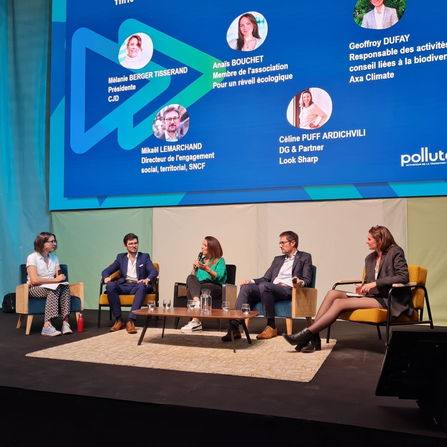13/10 Présence à Pollutec : prise de parole Mélanie BERGER, PDN du CJD