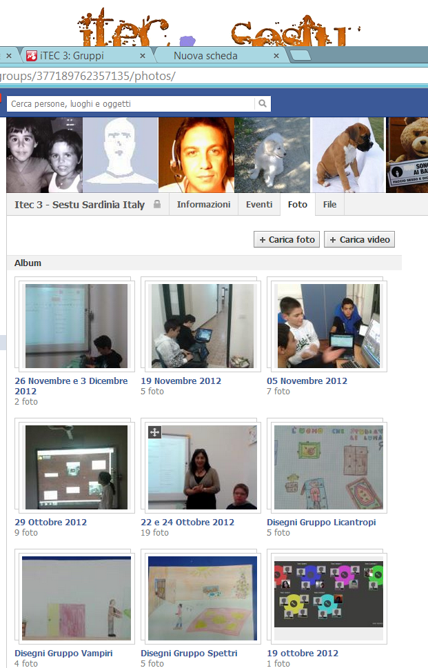 Il gruppo chiuso su Facebook (Closed group on Facebook)