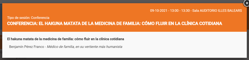 Conferencia de clausura