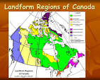 there are 7 landform regions and they are: