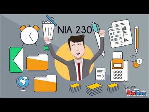 NIA 230 DOCUMENTACIÓN DE AUDITORÍA