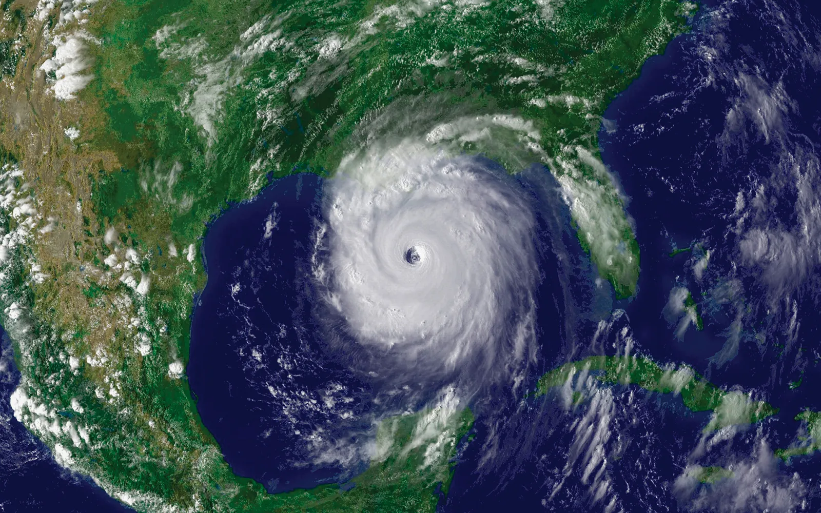 Orkaan Katrina. 2005 August. Ameerika Ühendriikide lahe rannik.