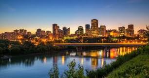 North Saskatchewan River Valley