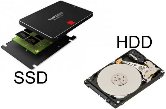 The hard drive is where data is stored.