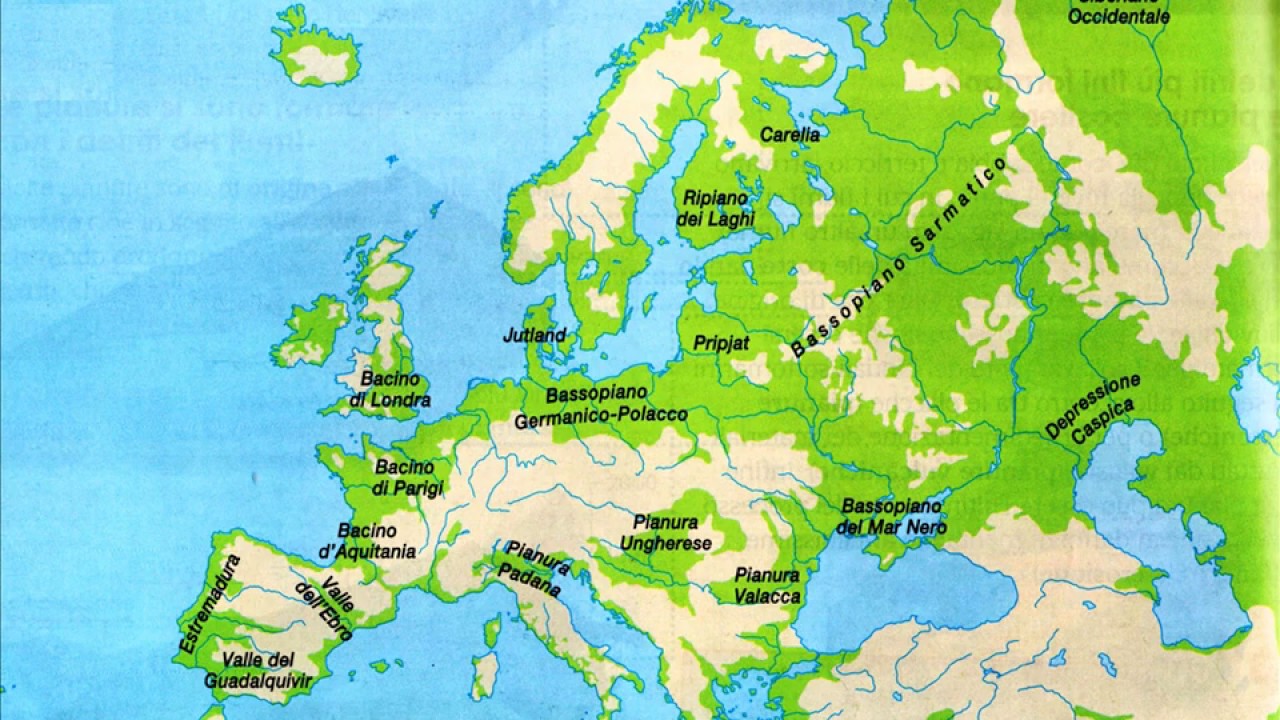 3. Pianure in Europa