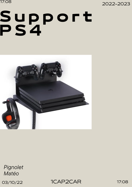 SUPPORT DE PS4