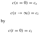 Semi Infinte
BC and IC