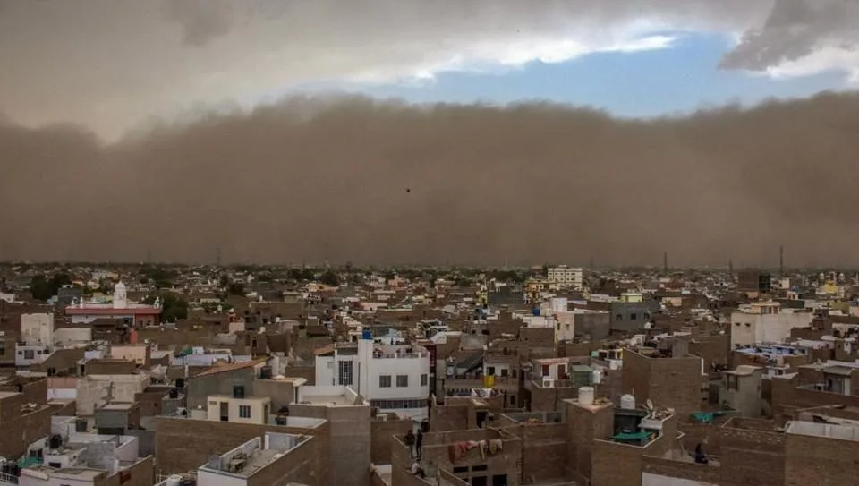 Sandstorm in India