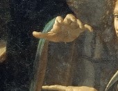 mano su Gesù
