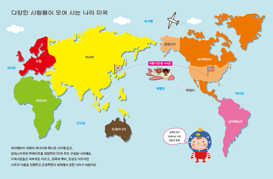 미국의 위치