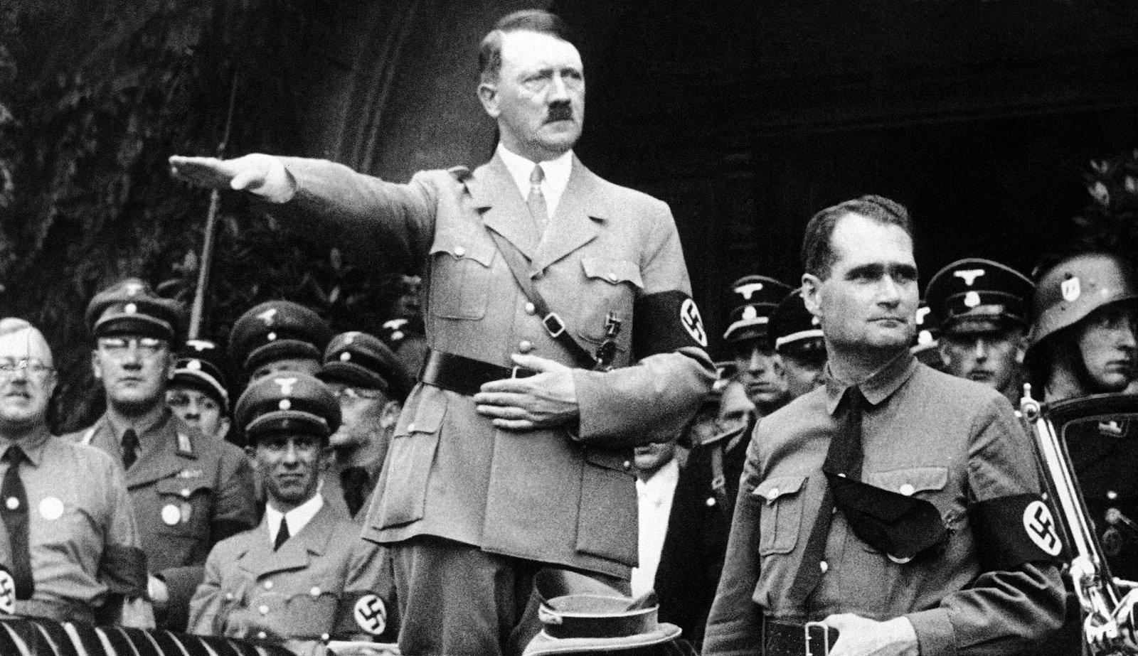 Nazi's were under Hitler's direction and his political allies. This film demonstrates how Hitler's political scheming, his im