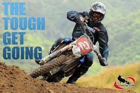 "When the going gets tough, the tough get going."

Strong people don't give up when they come across challenges. They just wo