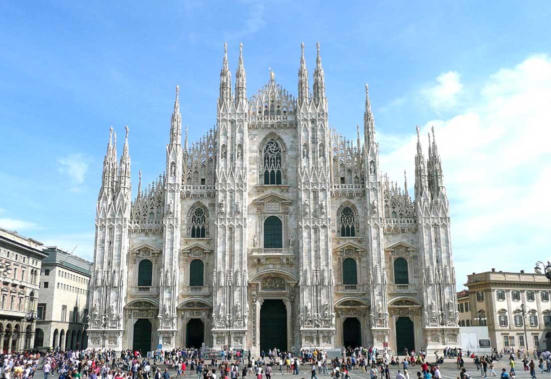 Milano capitale, successivamente Ravenna
