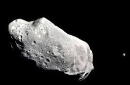 Astéroïde: Roches saturées de minéraux situées entre Jupiter et Mars.
