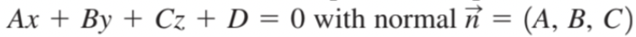 - The normal is this case has to be a nonzero vector that is perpendicular to all other vectors in the plane