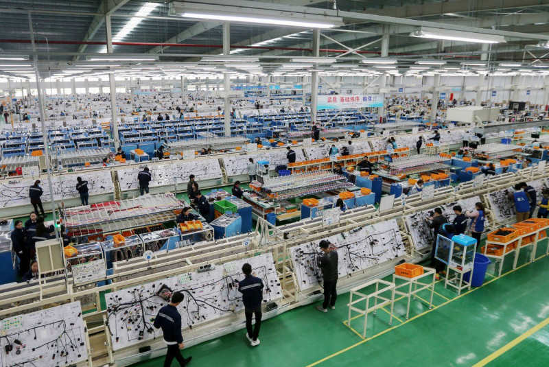 A type of business that uses raw materials
or components to create finished goods, this business makes most of the products t