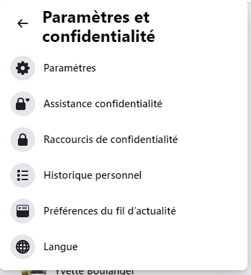 Paramètres
