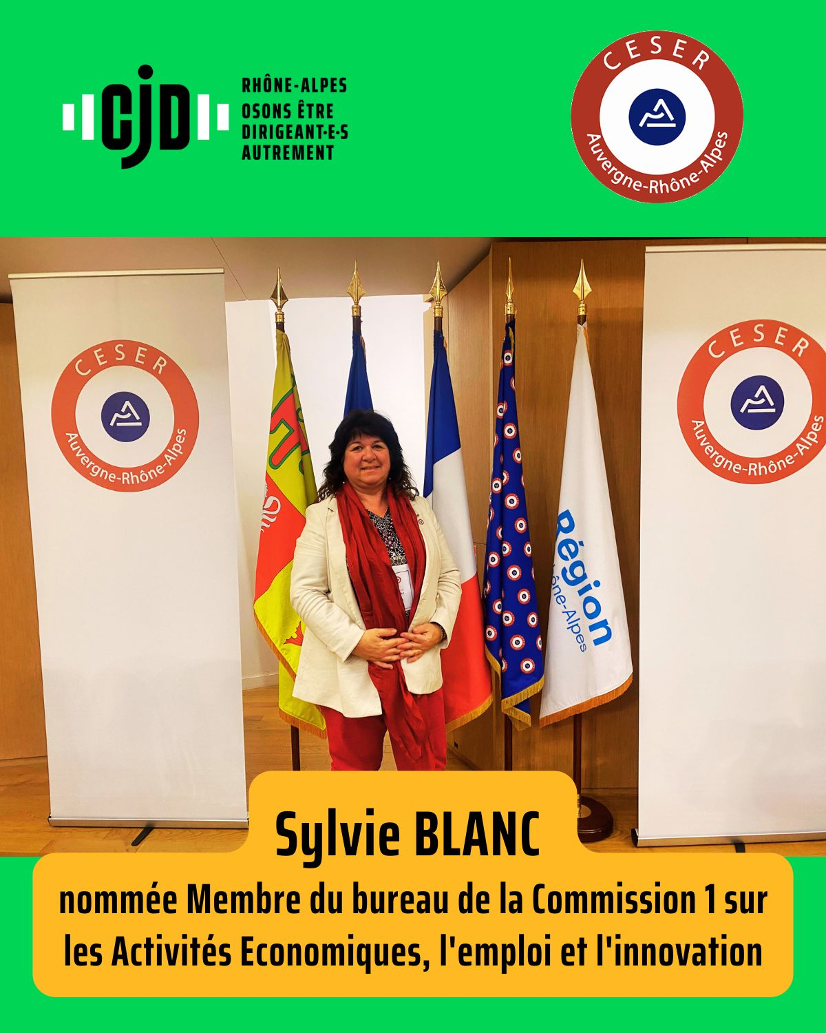 Bilan +6mois : présentation CESER rapide pr nouveaux, prise de poste, sujets traités, place du CJD.