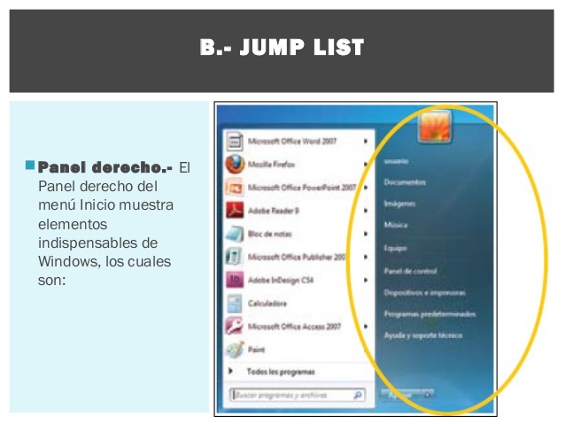 PANEL DERECHO