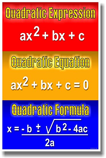 A second-degree polynomial