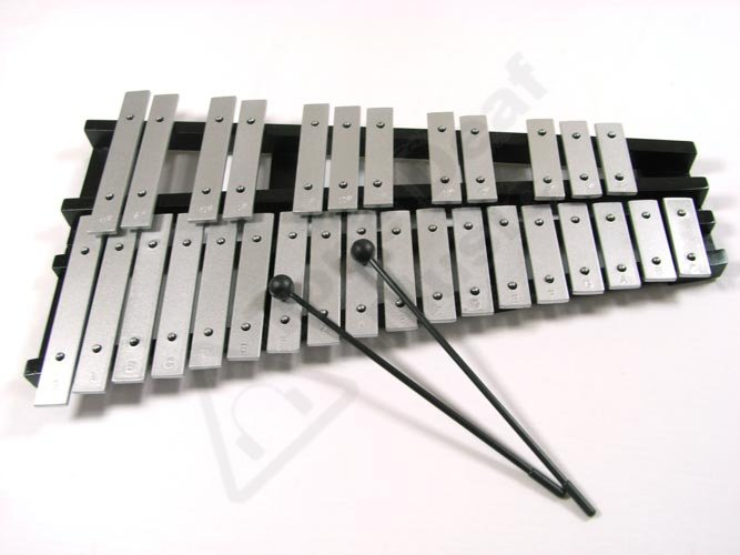 Even though I play piano, I had experimented and tried to play the xylophone.