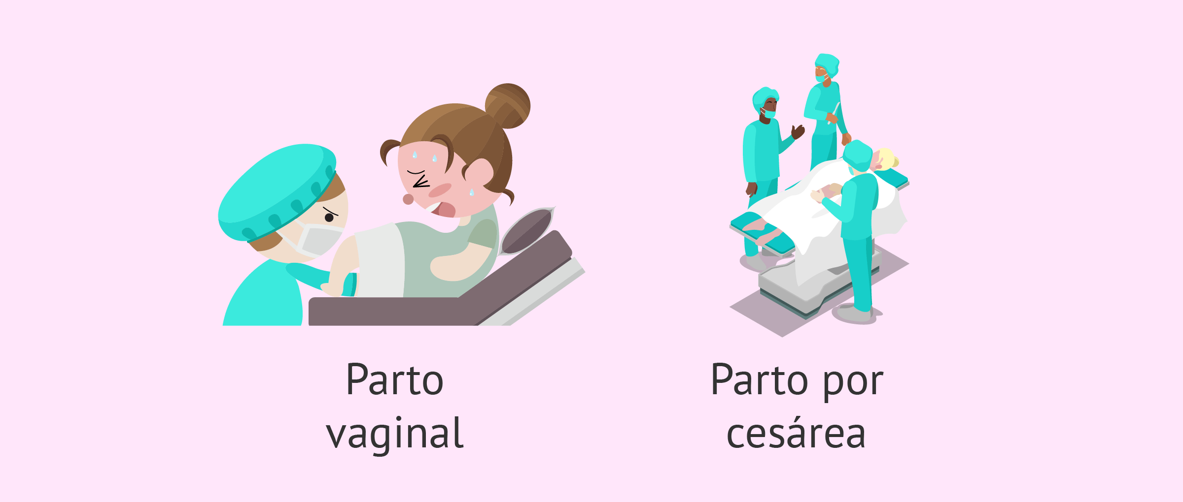 Parto vaginal versus parto por cesárea