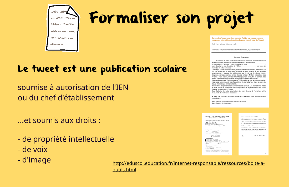 Formaliser son projet