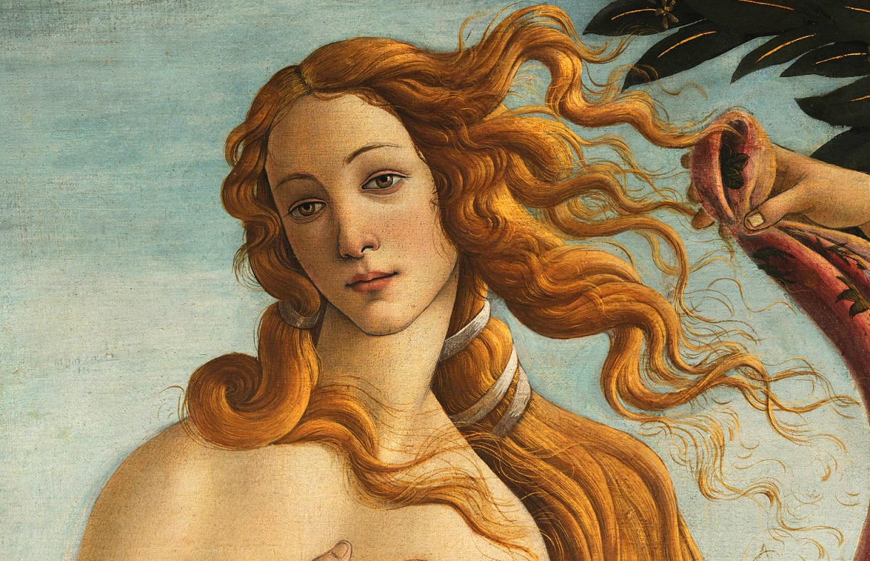 La protagonista non è altro che Venere, la dea greca (e romana) della bellezza. Il carattere profano del mito si accosta alla