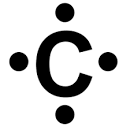Lewis Dot Diagram for carbon