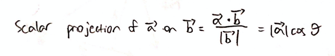 where theta is the angle between vector a and vector b (in reference to the definition's diagram).