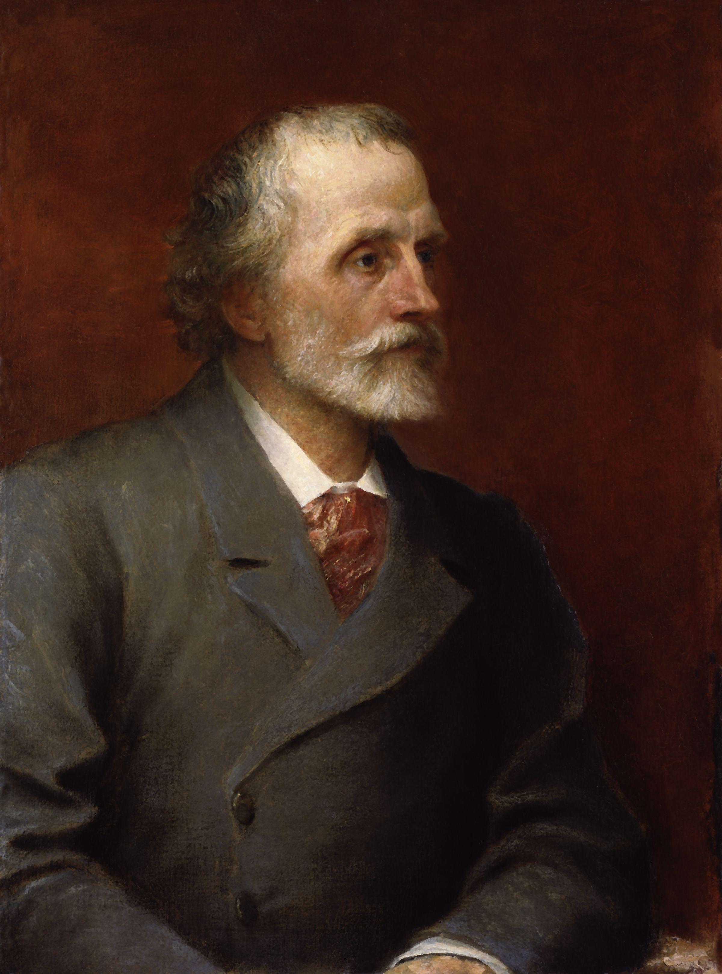 George Meredith (1893) 
by George Watts