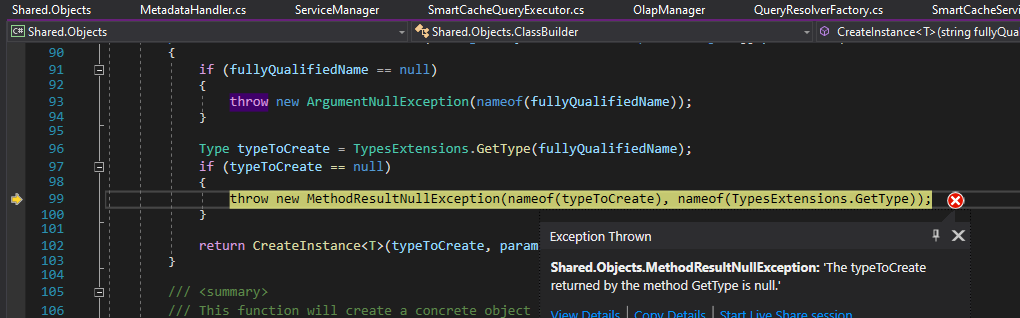 Cannot find type BIQueryResolver.Oracle_ManagedDataAccess_Client_QueryResolver, BIQueryResolver