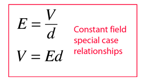 Electric Field Stength for the special case of an electrostatic field: