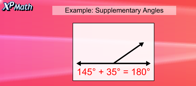 PRACTICE GAME!
Click the "XP" icon to the right to play a matching game where the goal is to find 2 angles whose sum is 180°