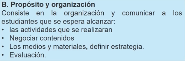 Proposito y Organizacion