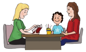 Connection with parents out of school
